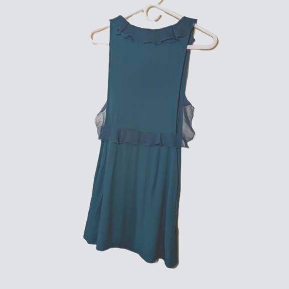 FREE PEOPLE emerald tunic dress, no flaws, EUC , size 0 - Picture 3 of 8